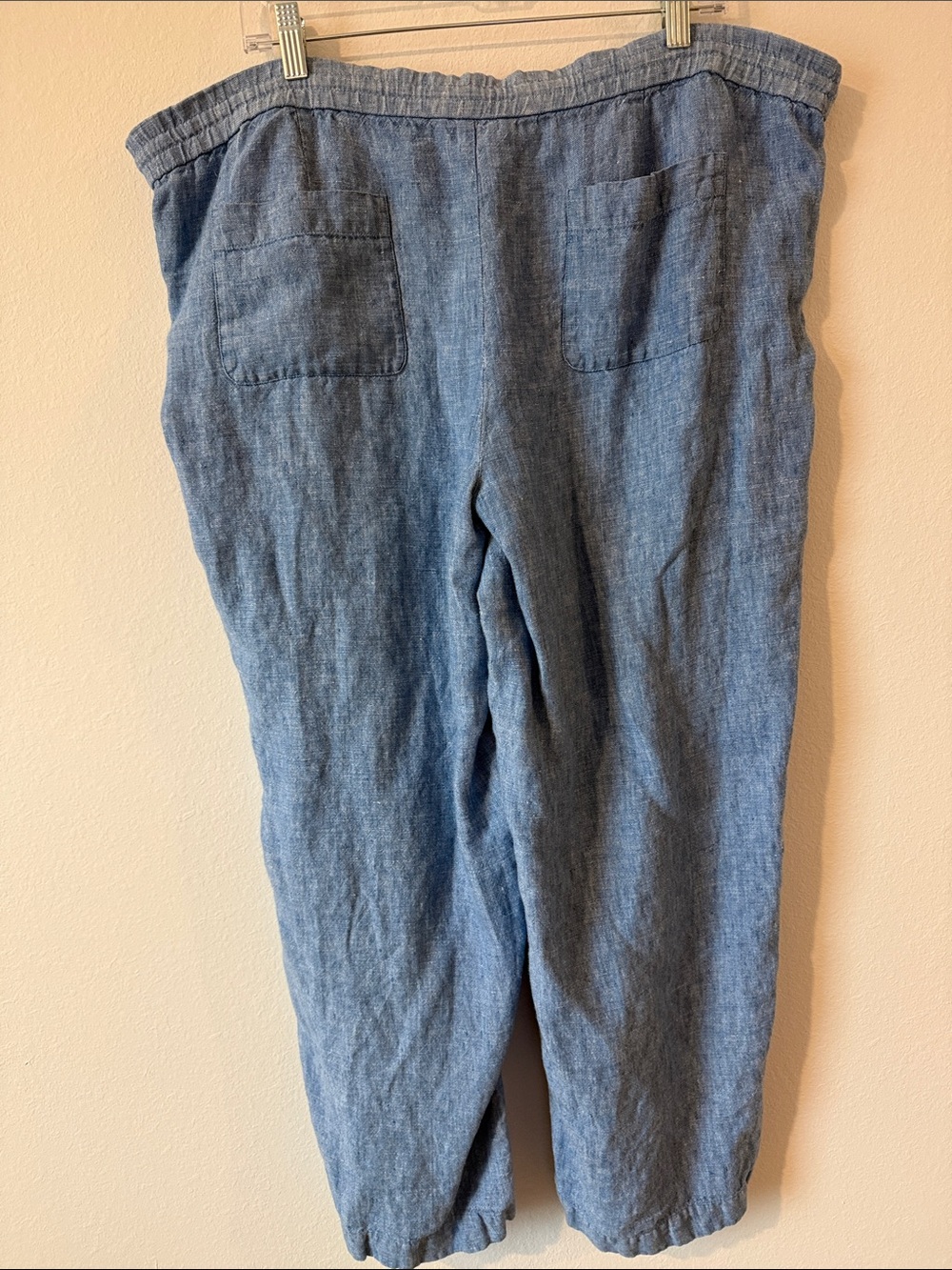 Talbots linen pants 
Blue 
Size 16 - Picture 3 of 4